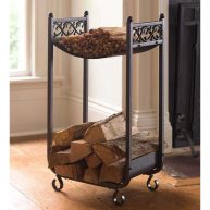 Plow Hearth Compact Log Rack