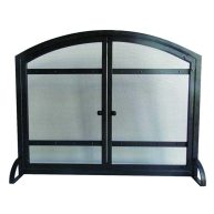 Pleasant Hearth Harper Fireplace Screen with Doors
