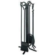 Pilgrim Forged Hearth Matte Black Tool Set