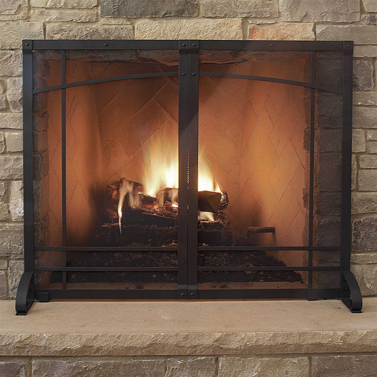 Pleasant Hearth Amherst Fireplace Screen - Image 5