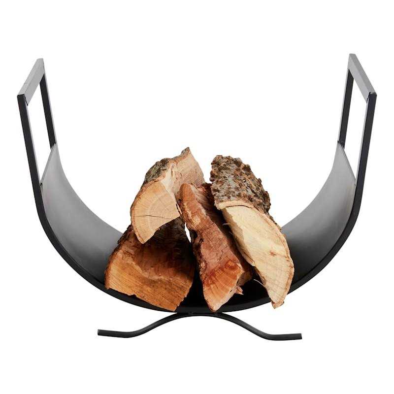 At Home Simple Fireplace Log Holder - Image 2