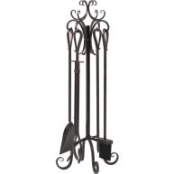 Panacea Scroll Fireplace Tool Set