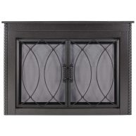 Pleasant Hearth Amhearst Fireplace Glass Door