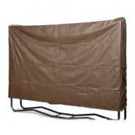 Plow & Hearth Vinyl Cover Wood Rack / Firewood Log Rack