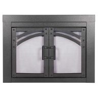 Pleasant Hearth Axel Fireplace Glass Door