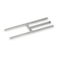 American Fireglass Stainless Steel H-Burner SS-H-18