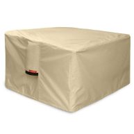 Porch Shield Fire Pit Cover Waterproof 600d Heavy Duty Square Patio Fire Pit Table Cover