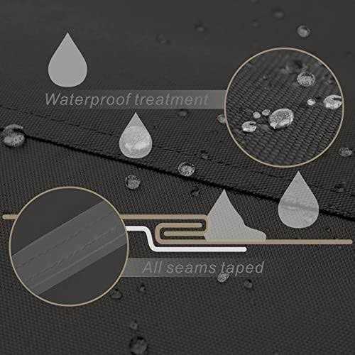 Porch Shield Fire Pit Cover Waterproof 600d Heavy Duty Square Patio Fire Pit Table Cover - Image 4