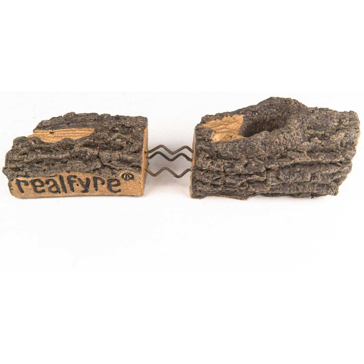 Peterson Real Fyre Live Oak Log Set With Vented Burner 68-YE - Image 5