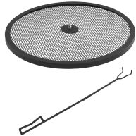 Blue Sky Outdoor Living Spark Screen and Screen Lift for Fire Pit