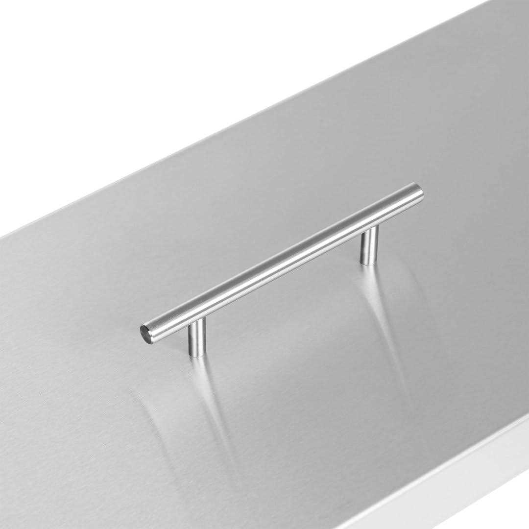 Celestial Fire Glass Celestial Fire Pit Cover Rectangular Burner Pan - Image 4