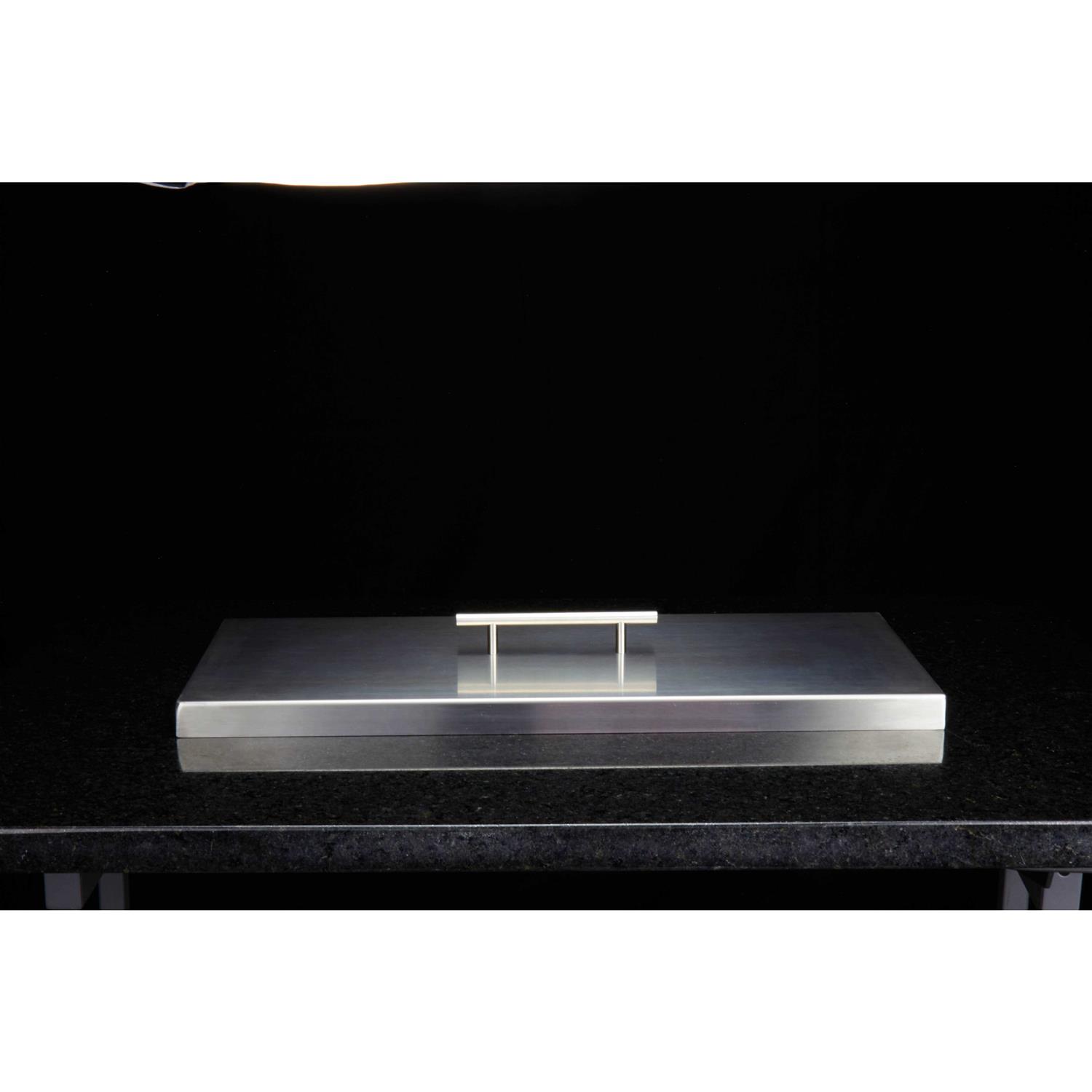 Celestial Fire Glass Celestial Fire Pit Cover Rectangular Burner Pan - Image 5