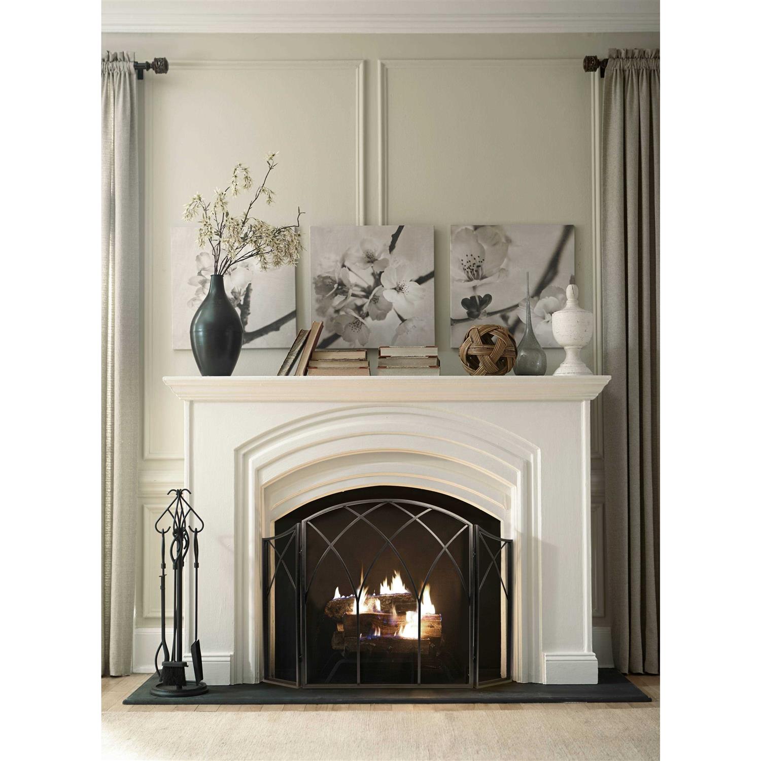 Pleasant Hearth Gothic Fireplace Screen - Image 3