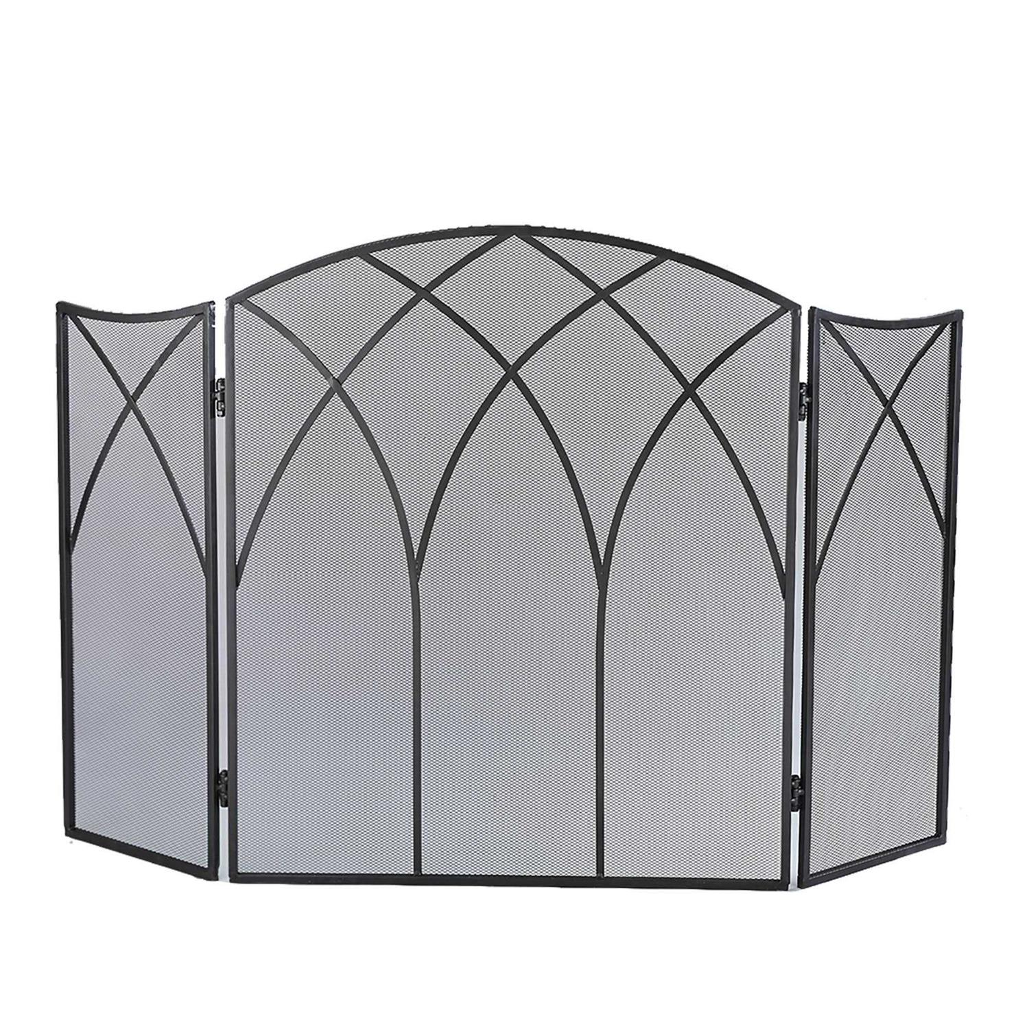 Pleasant Hearth Gothic Fireplace Screen - Image 4