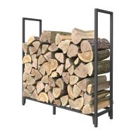 Panacea Log Rack Black Powder Coated Steel