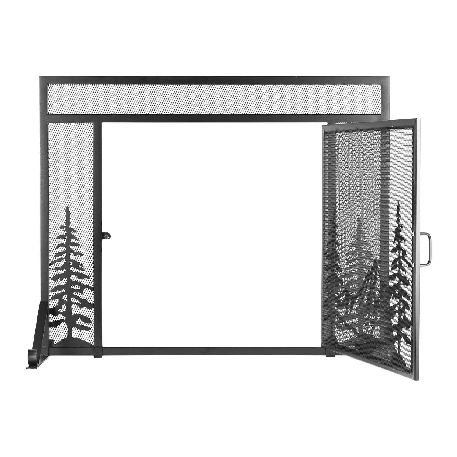 Pleasant Hearth Everest Mountain View Fireplace Screen - Image 2