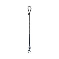 Panacea Twisted Steel Fireplace Tongs