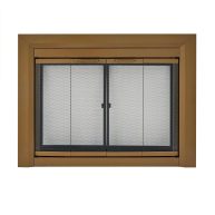 Pleasant Hearth Clairmont Heritage Glass Fireplace Doors