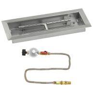 American Rectangular Drop-In Pan with Match Light Kit