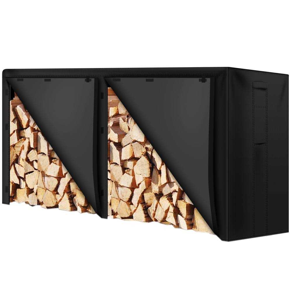 Amagabeli Firewood Outdoor Log Rack Cover - Image 4
