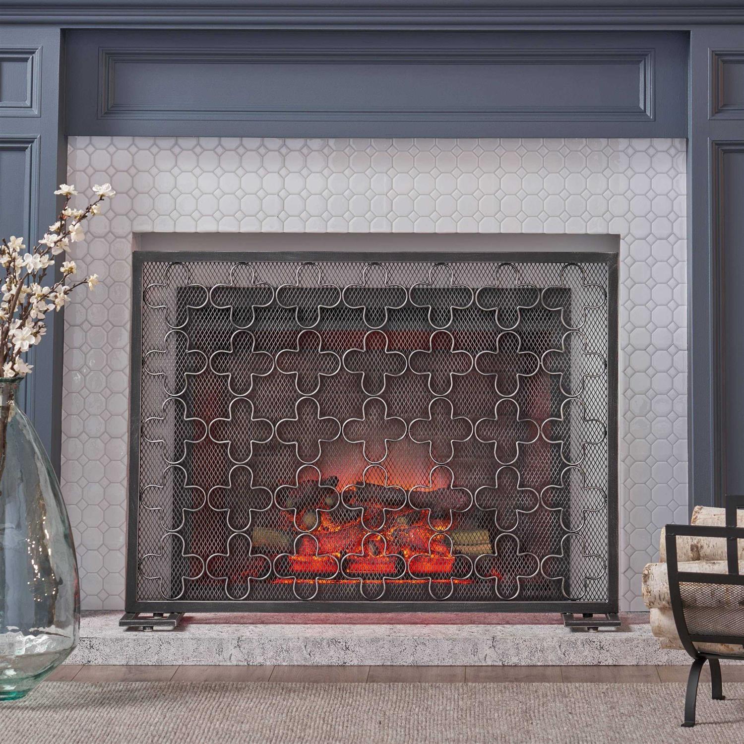 Christopher Knight Home Alleghany Modern Single Panel Fireplace screen - Image 4