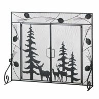 Accent Plus Woodland Forest Fireplace Screen
