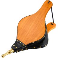 Amagabeli Fireplace Bellows 17x 7.5 Large Wood Air Blower Outdoor Model Number