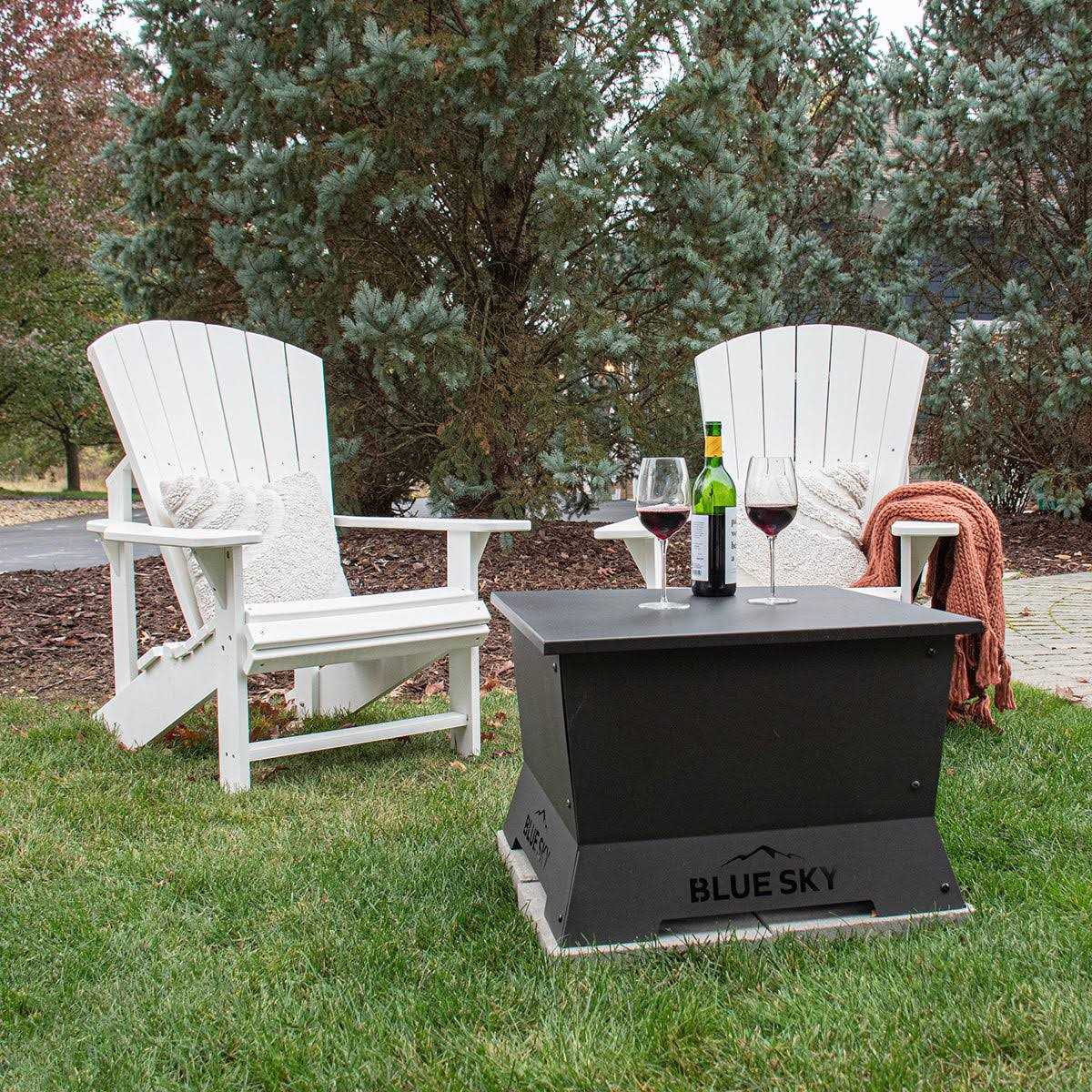 Blue Sky Square Fire Pit Lid - Image 3