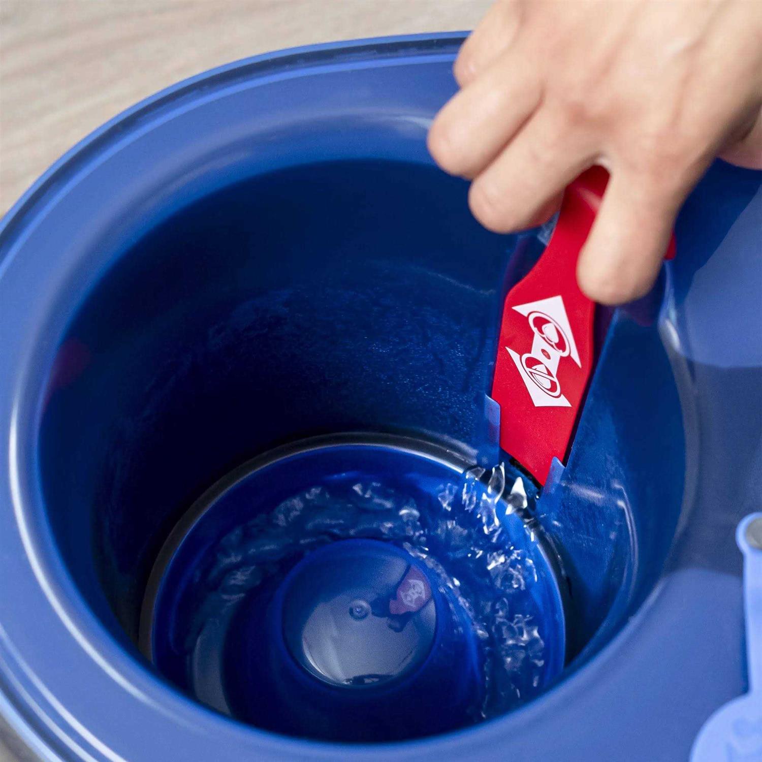 O-Cedar EasyWring Rinse Clean Spin Mop & Bucket - Image 3