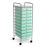 Recollections 10-Drawer Rolling Cart