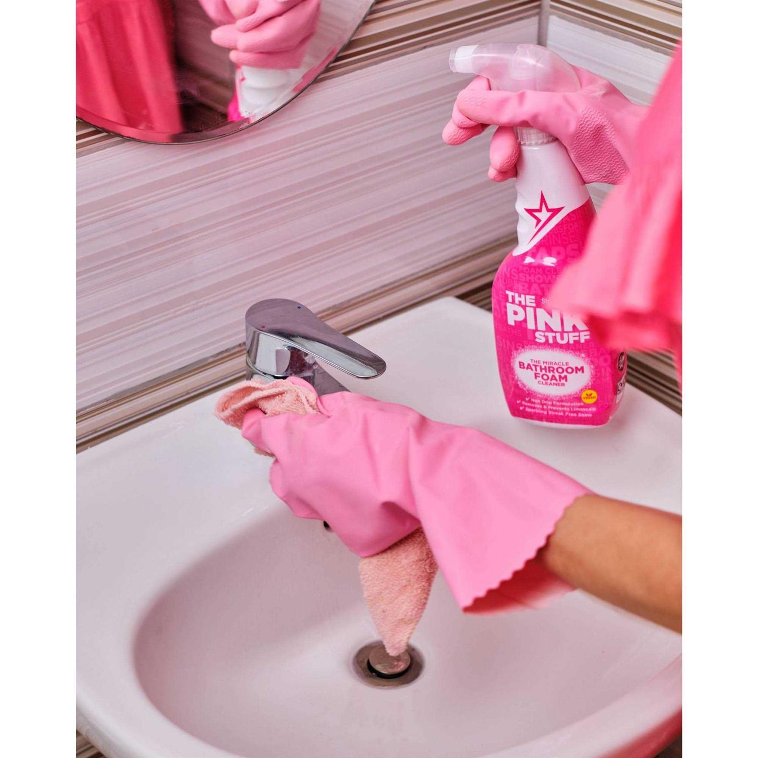 Pink Stuff The Miracle Bathroom Foam Cleaner - Image 5
