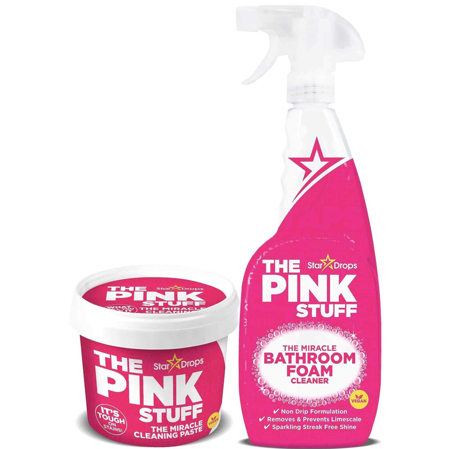 Pink Stuff The Miracle Bathroom Foam Cleaner