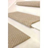 Oak Valley Designs Rounded Bullnose Carpet Stair Treads Anti Slip Indoor Stair Mats for Wooden Stairs
