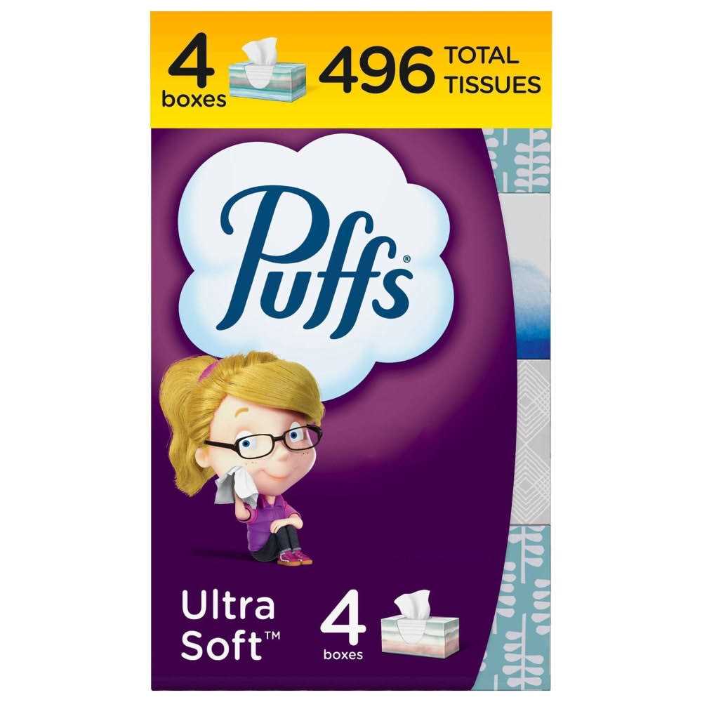 Puffs Facial Tissues Ultra Soft