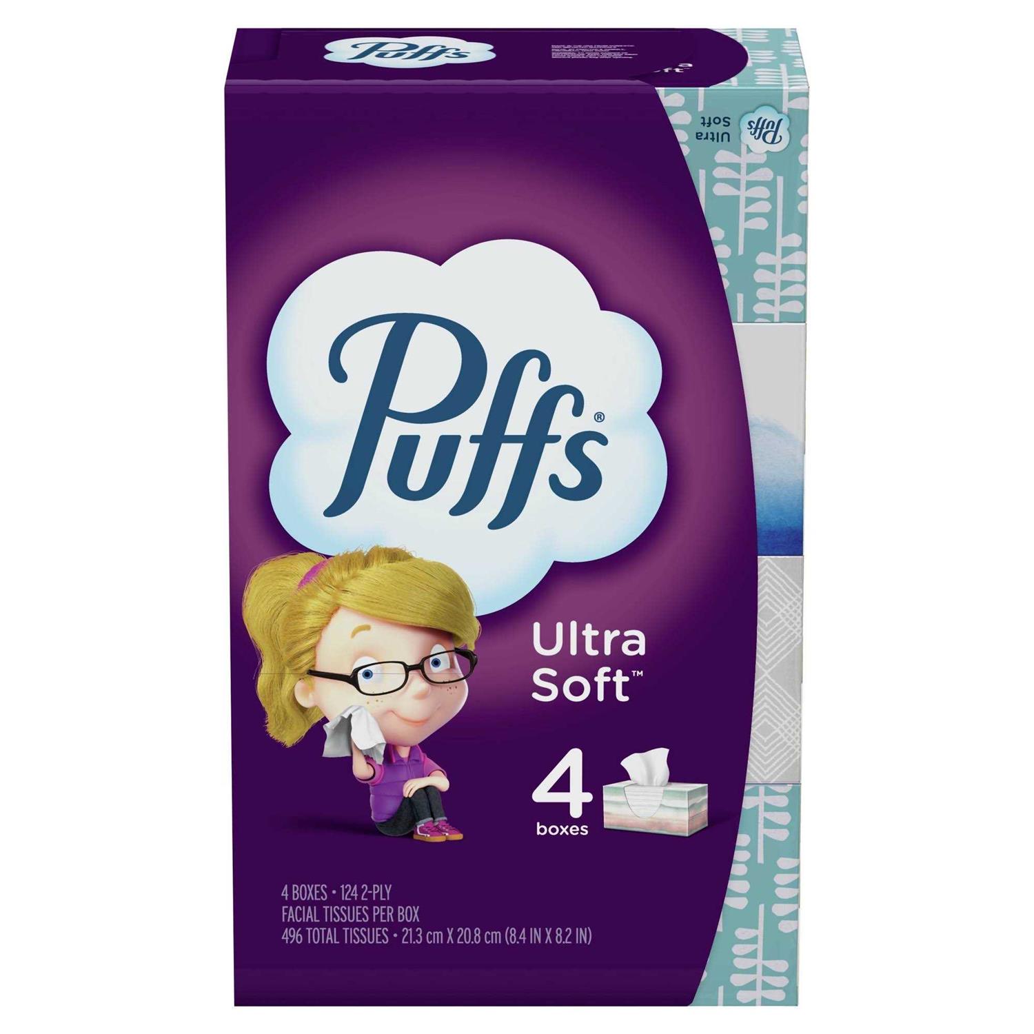 Puffs Facial Tissues Ultra Soft - Image 3