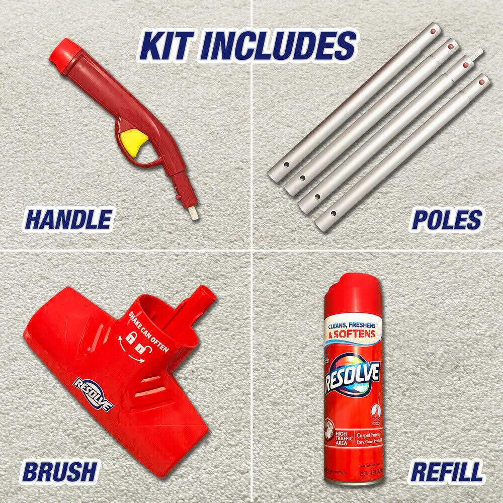 Resolve Pet Expert Easy Clean Carpet Cleaner Gadget Foam Spray Refill - Image 5