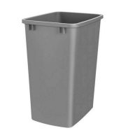35 Quart Silver Replacement Waste Container Rev-A-Shelf RV-35-17-52 by WoodworkerExpress.com