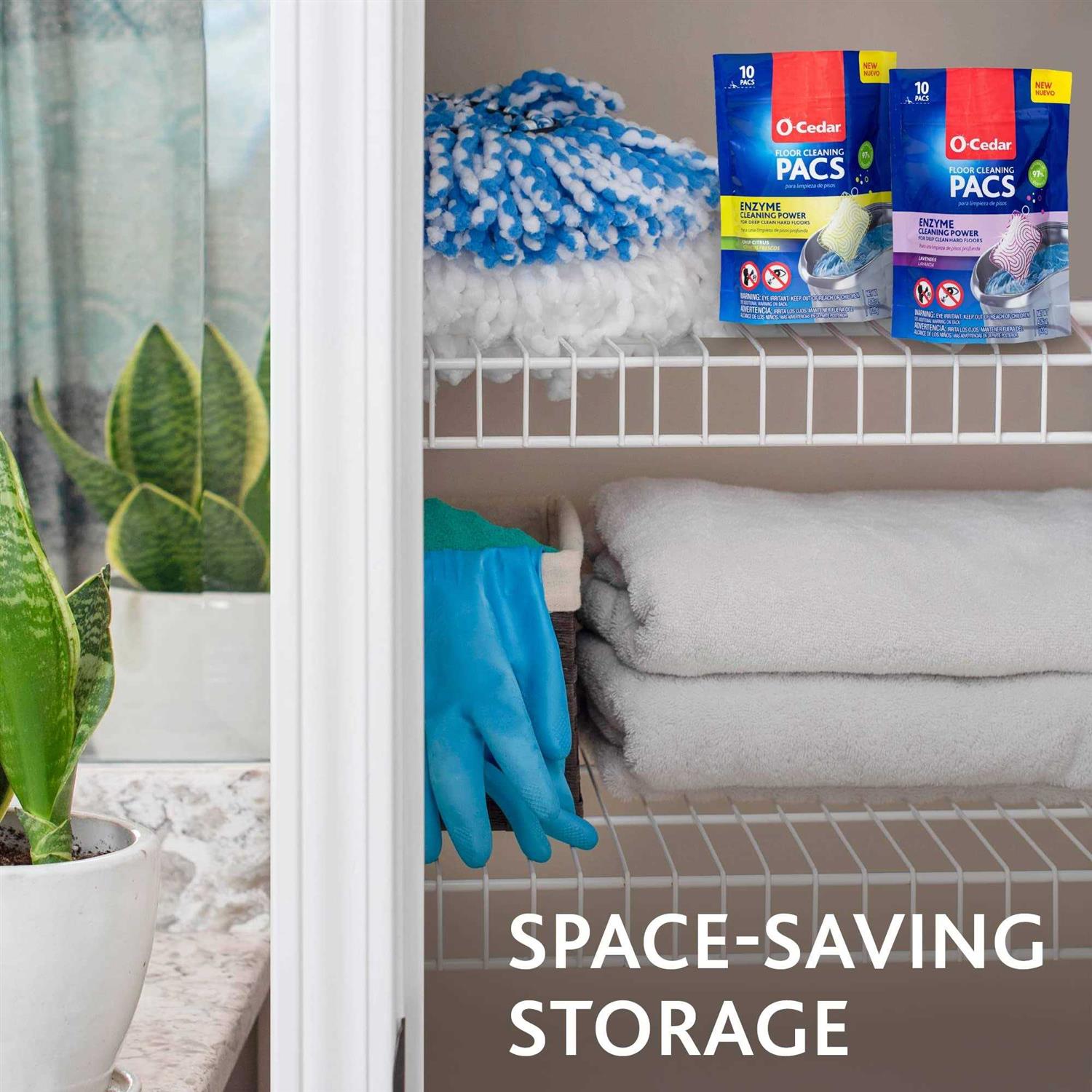 O-Cedar Hard Floor Cleaner Pacs - Image 2