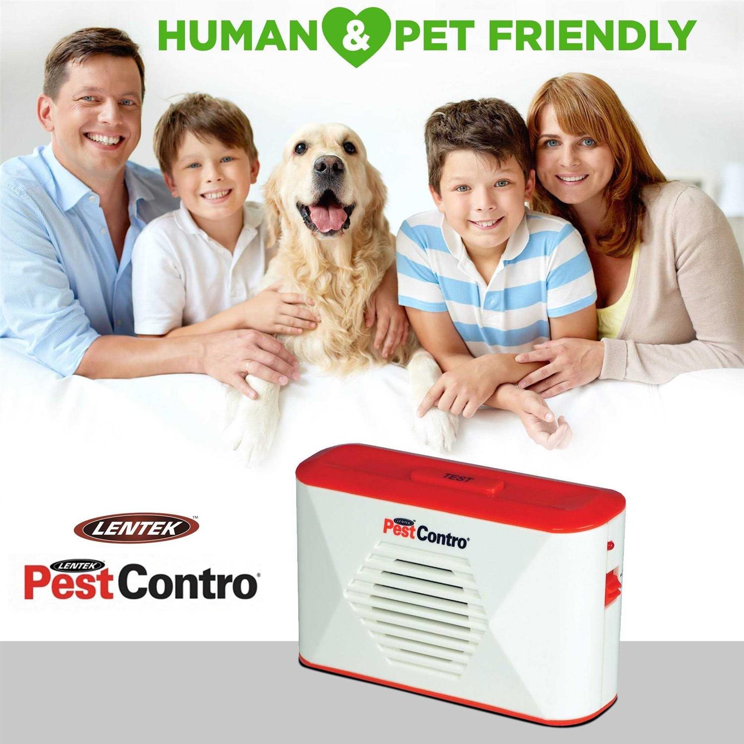 PestContro Portable Ultrasonic Rodent Repeller Cordless Non-Lethal Pest Control - Image 2