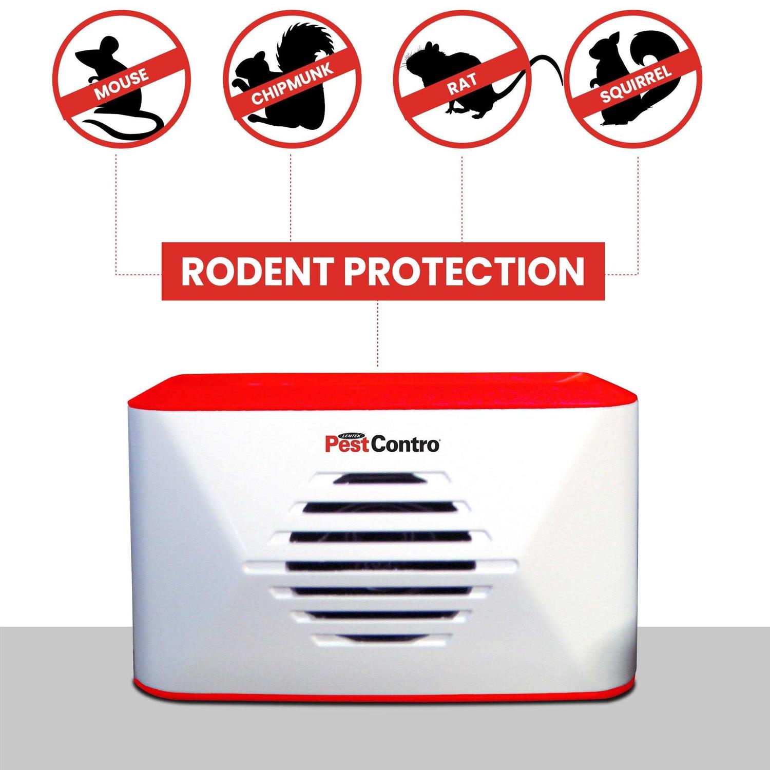 PestContro Portable Ultrasonic Rodent Repeller Cordless Non-Lethal Pest Control - Image 4