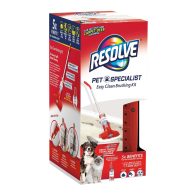 Resolve Pet Specialist Easy Clean Brushing Kit includes Brush + 22oz Foam