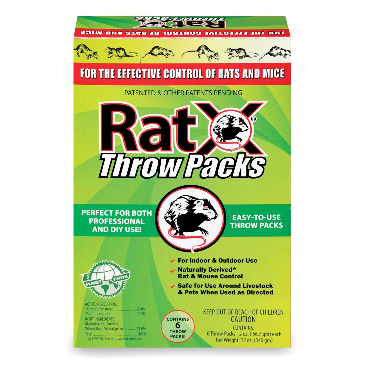 RatX Throw Packs