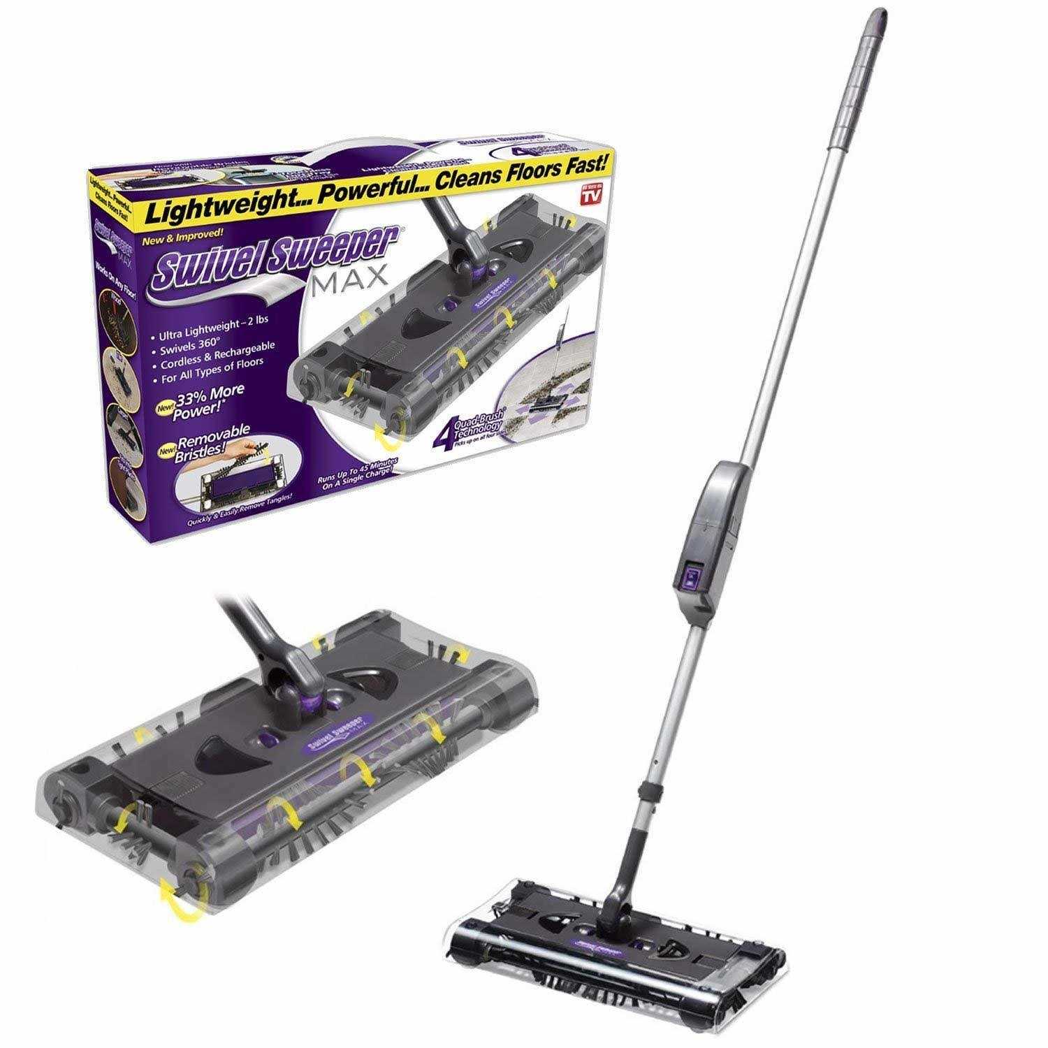 Ontel Products Swsmax Max Cordless Swivel Sweeper - Image 5