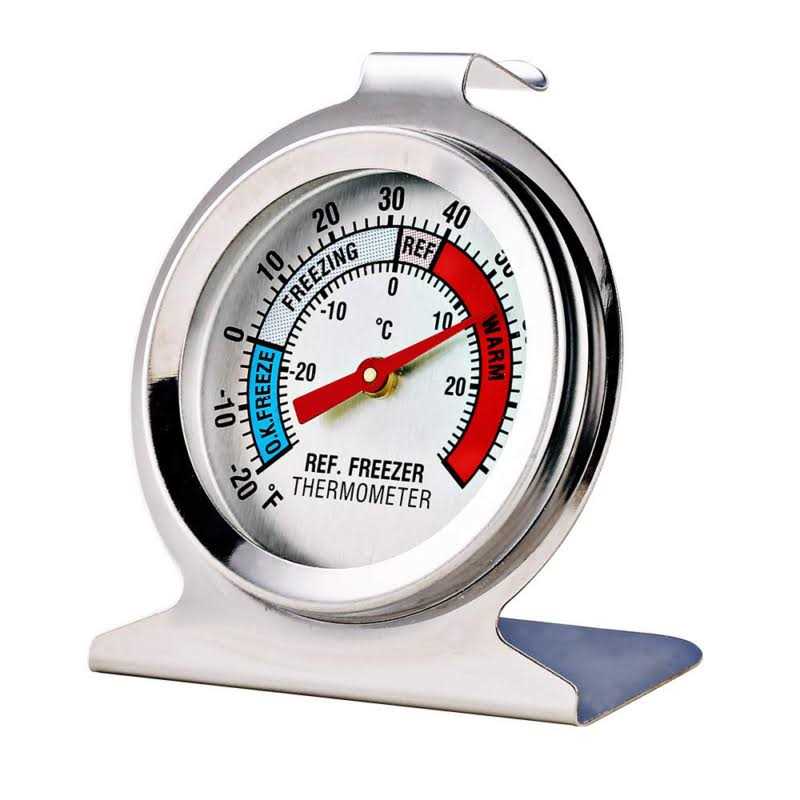 2 Pack Refrigerator Freezer Thermometer Large Dial Analog Thermometer - Image 3