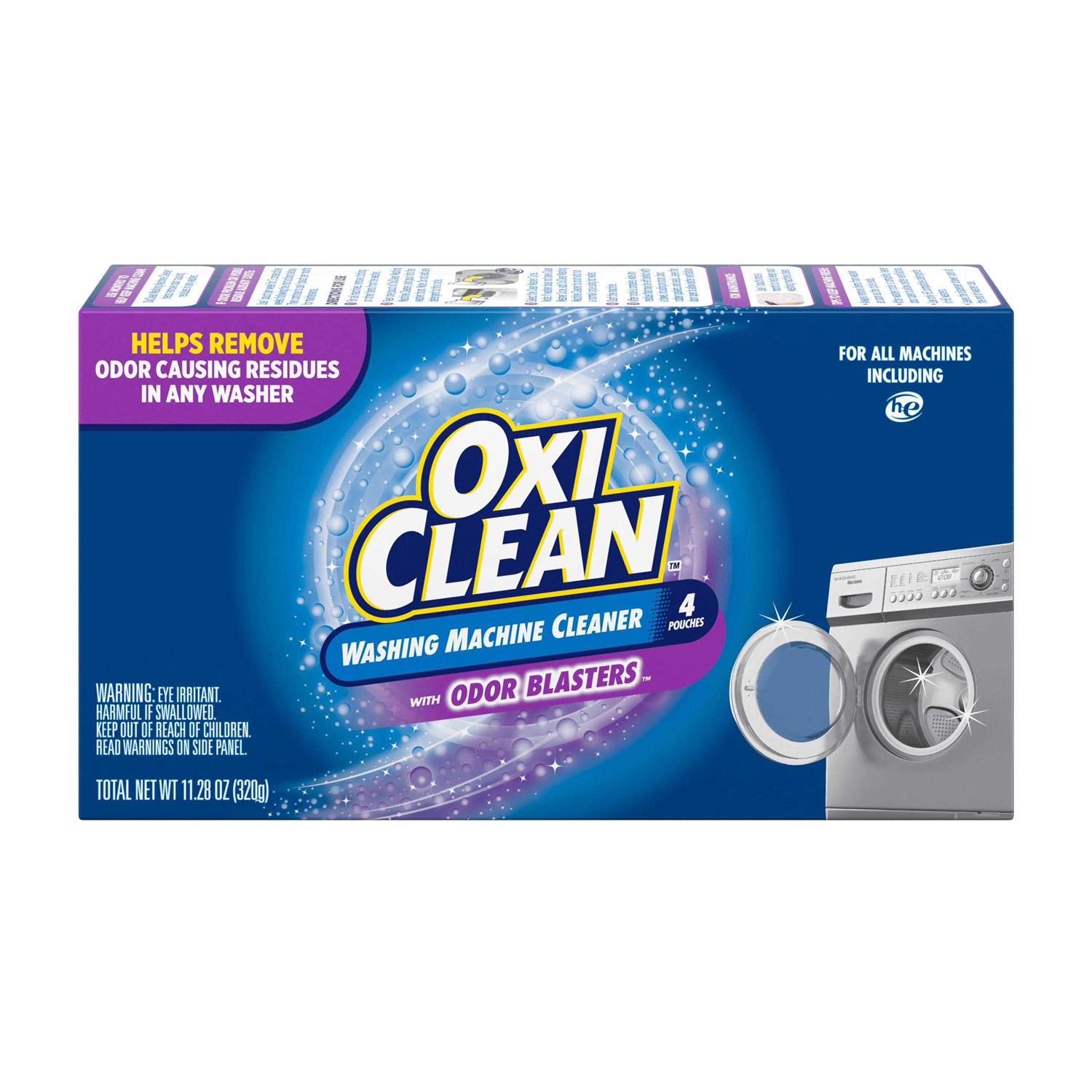OxiClean Washing Machine Cleaner with Odor Blasters