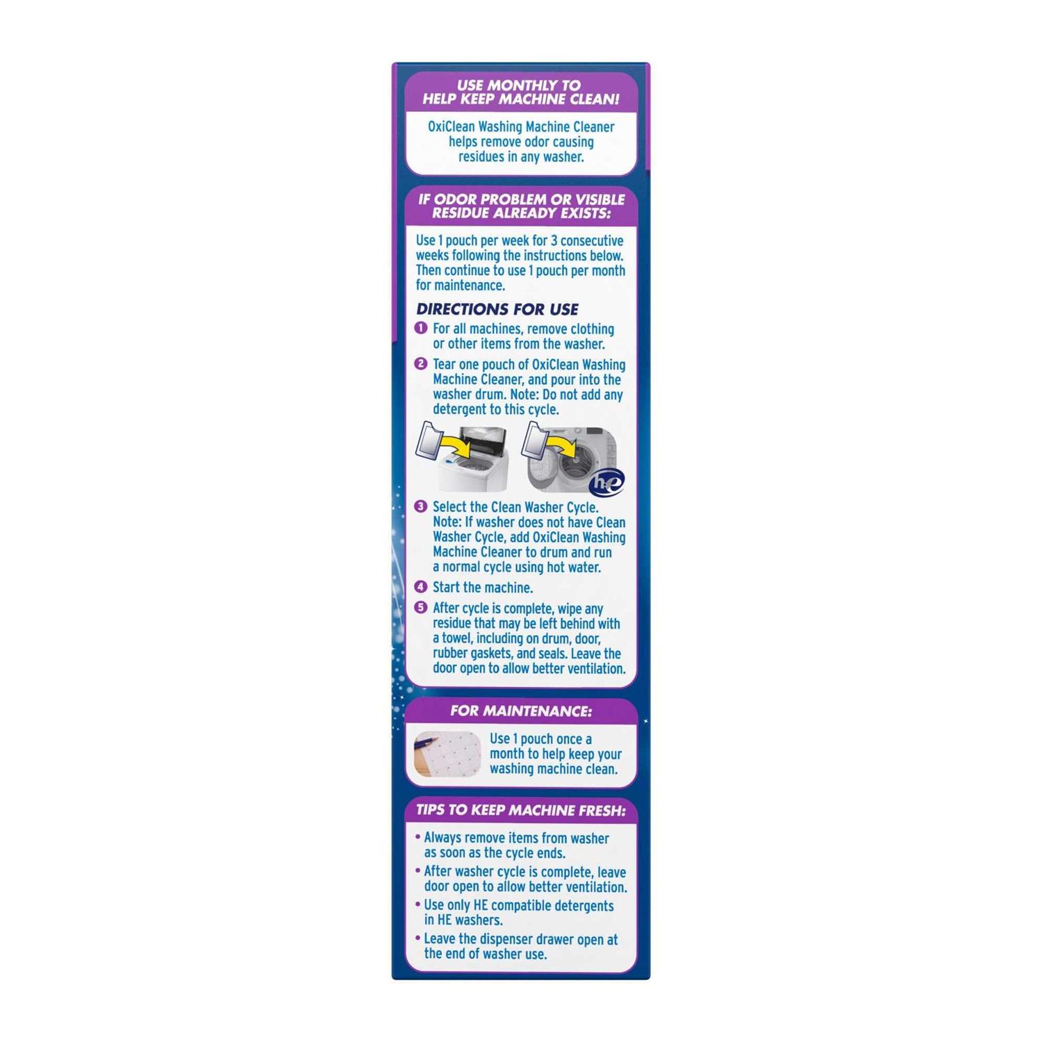 OxiClean Washing Machine Cleaner with Odor Blasters - Image 3