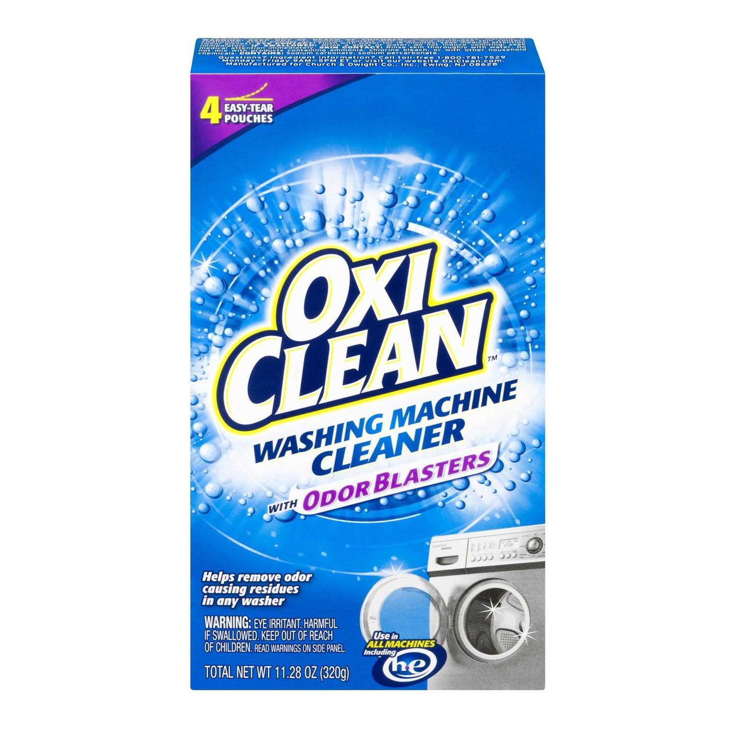 OxiClean Washing Machine Cleaner with Odor Blasters