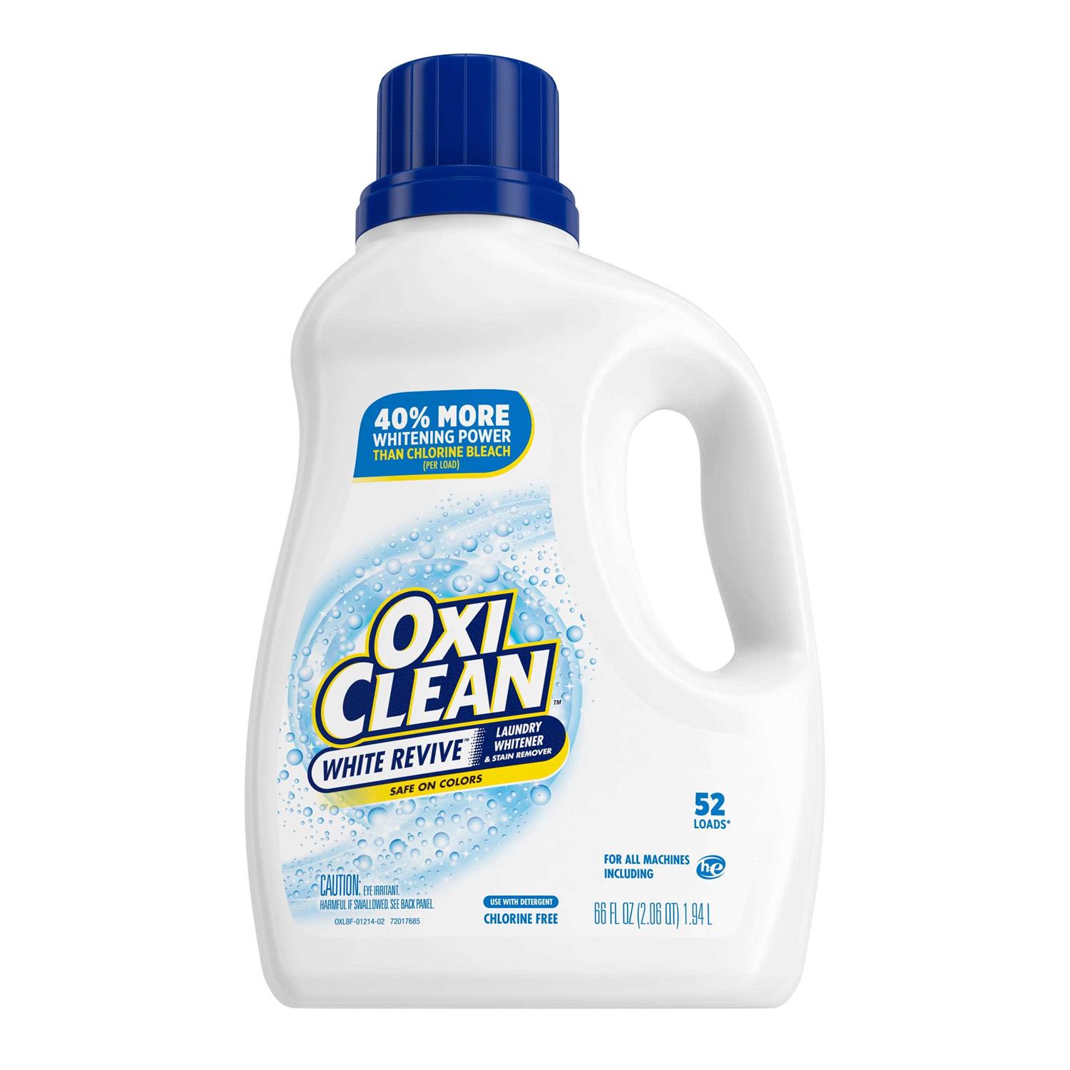 OxiClean White Revive Laundry Whitener Stain Remover Liquid