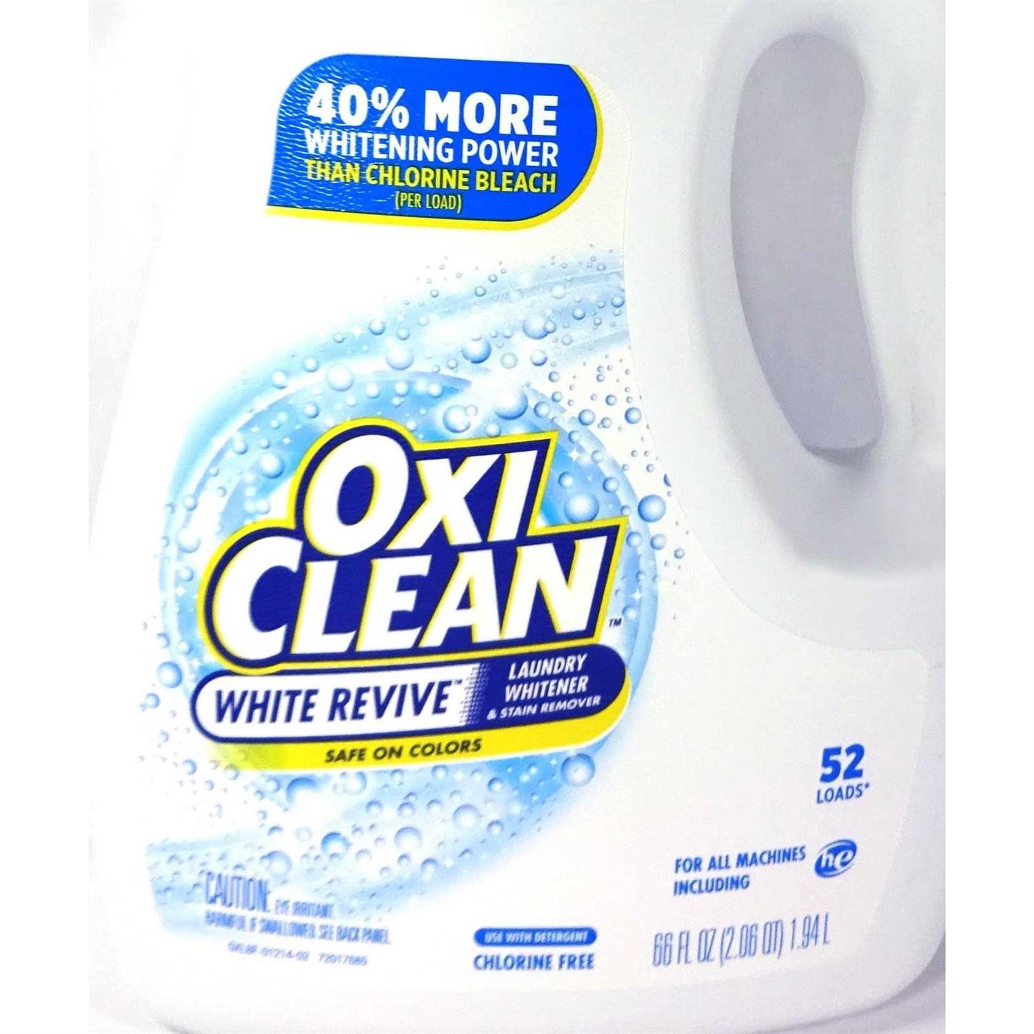 OxiClean White Revive Laundry Whitener Stain Remover Liquid - Image 3