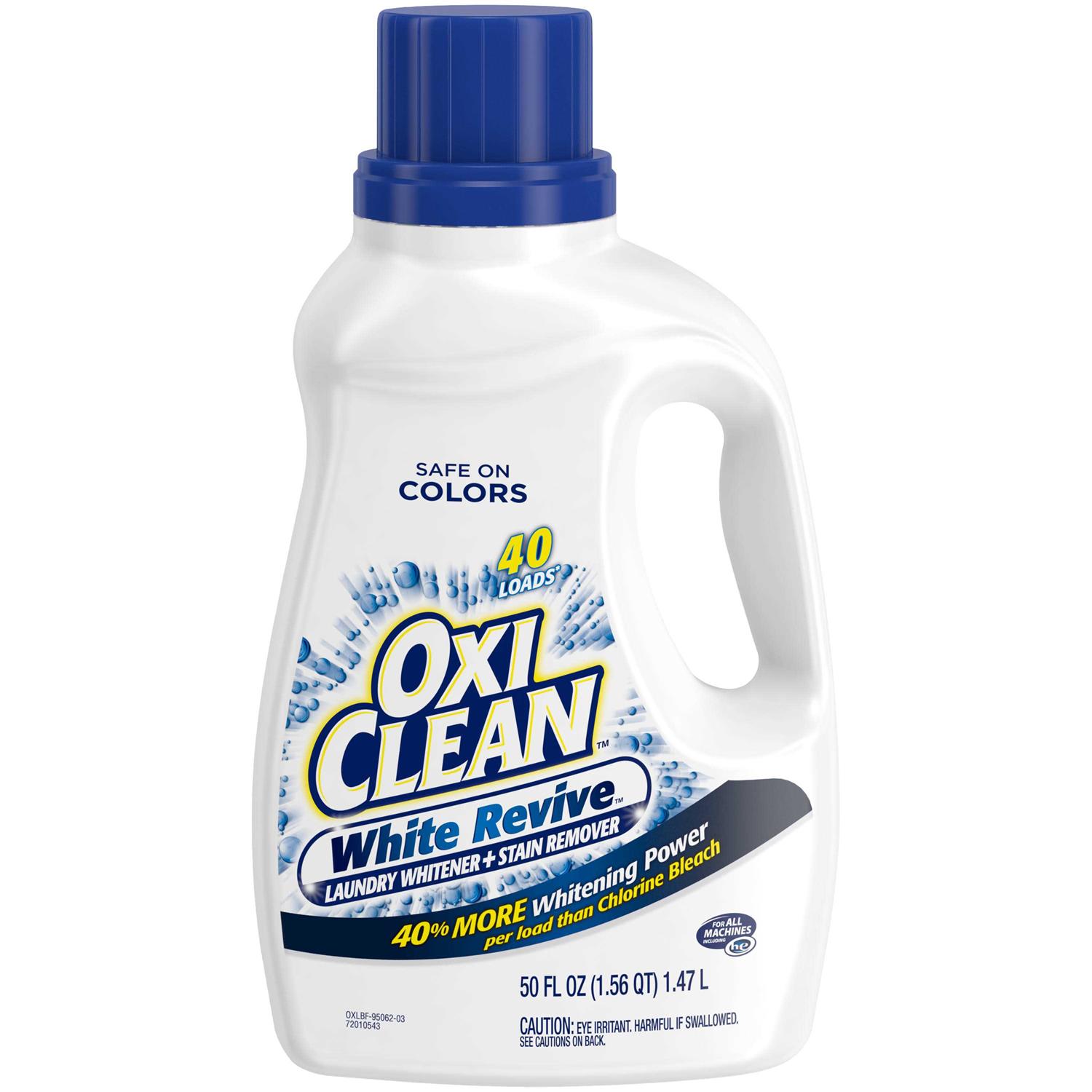 OxiClean White Revive Laundry Whitener Stain Remover Liquid
